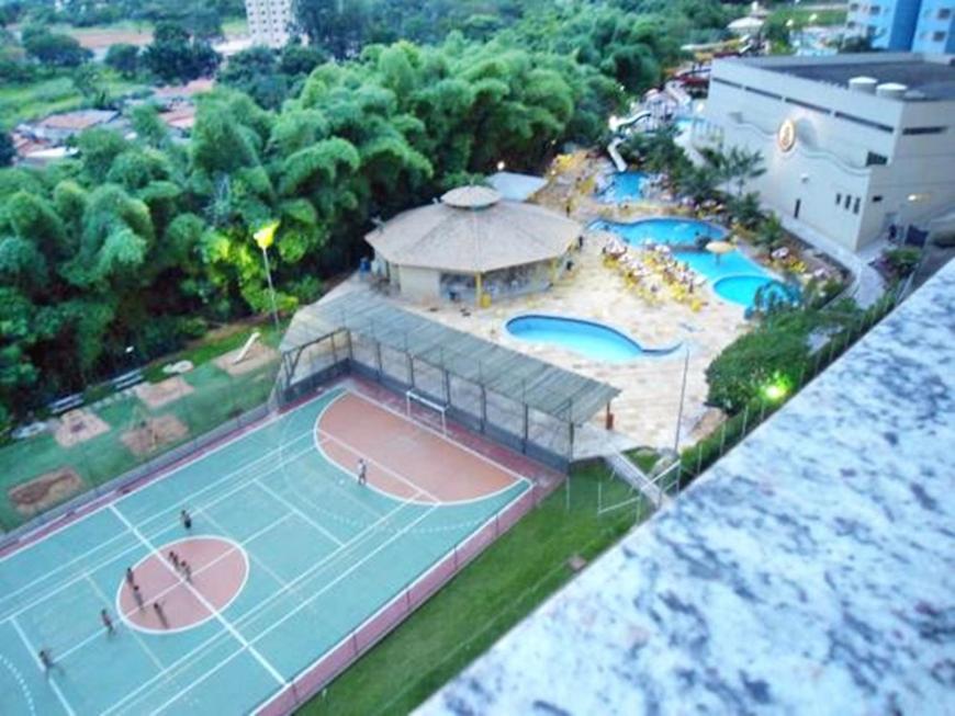 Flat Golden Dolphin Grand Hotel - Quarto E Sala Com Roupa De Cama E Banho - Piscinas 24H Калдас Новас Екстериор снимка